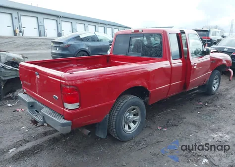 2000 Ford Ranger Xlt из США, поврежденный, VIN 1FTYR14X8YTA89445